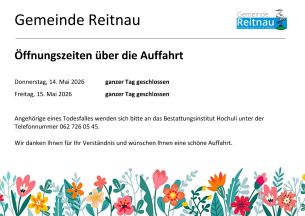 Auffahrt 2026